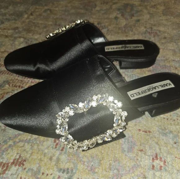 Karl Lagerfeld flat mules - Picture 3 of 6